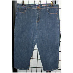 Style & Co. Tummy Control Denim Capris